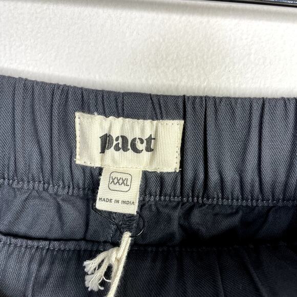 Pact Daily Twill Casual Cotton Knee Length Skirt Storm Gray Womens XXXL 3XL New - Picture 10 of 15